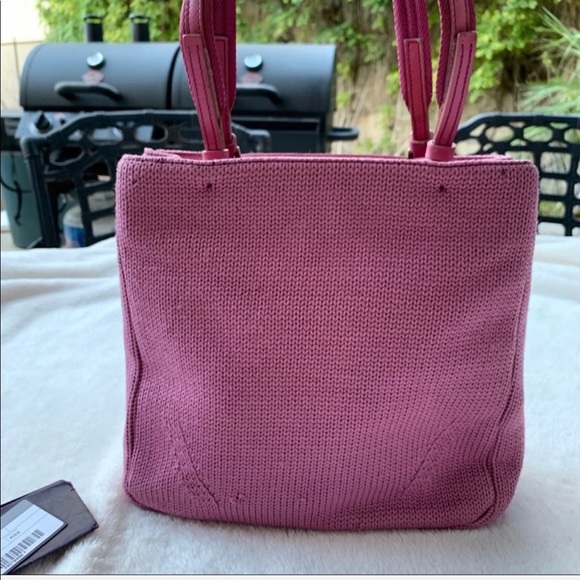 Authentic PRADA pink LANA women’s tote style B9496 - Picture 2 of 8